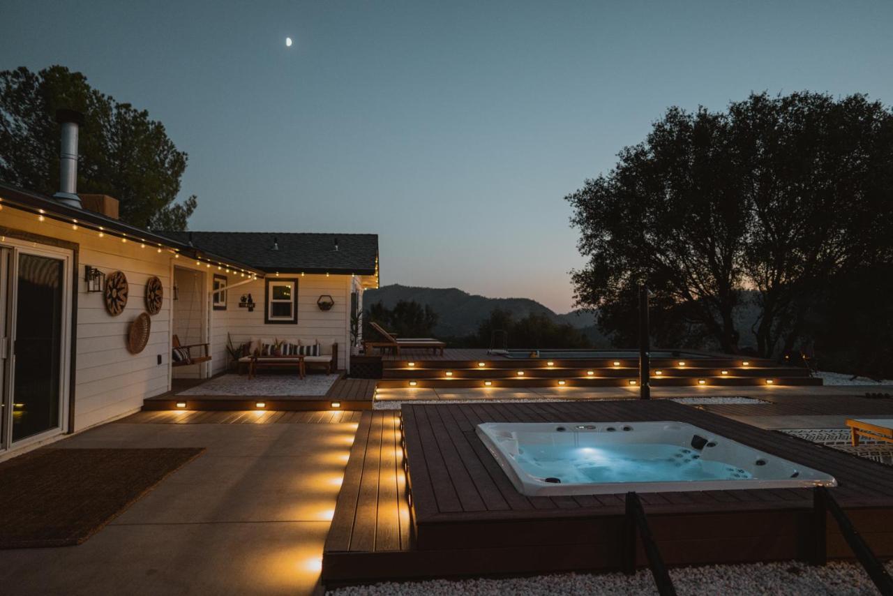 Boho Chic Oasis By Casa Oso With Pool, Spa And Views Ahwahnee Εξωτερικό φωτογραφία