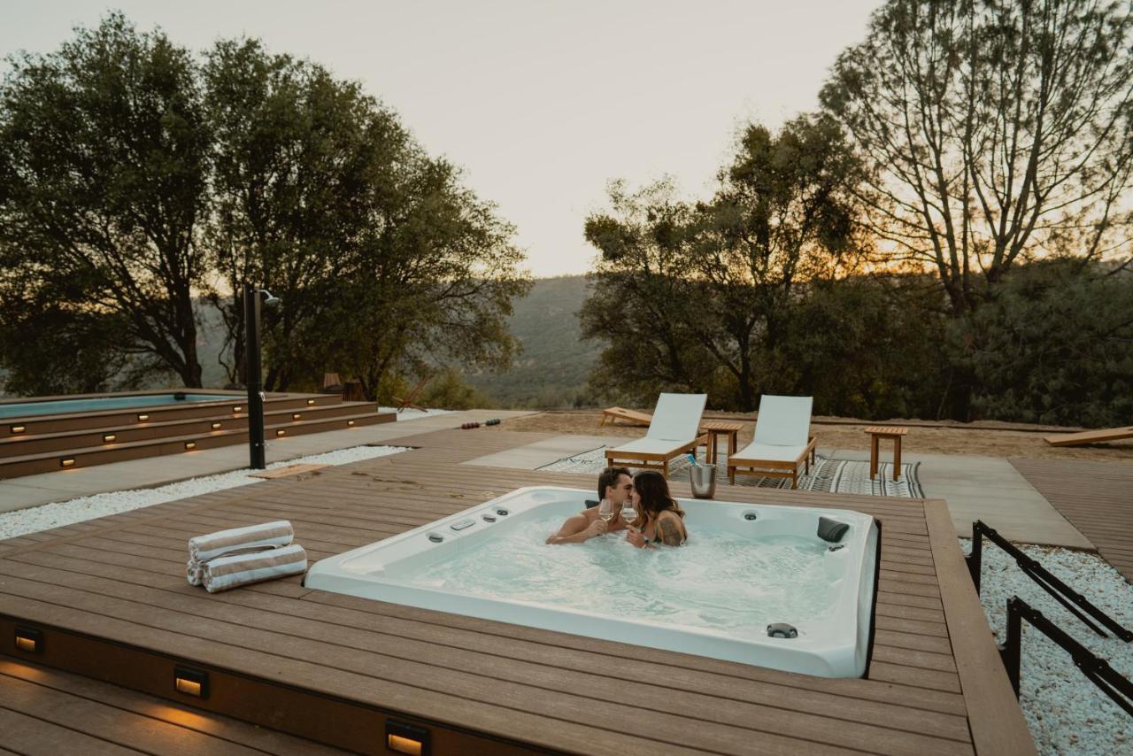 Boho Chic Oasis By Casa Oso With Pool, Spa And Views Ahwahnee Εξωτερικό φωτογραφία