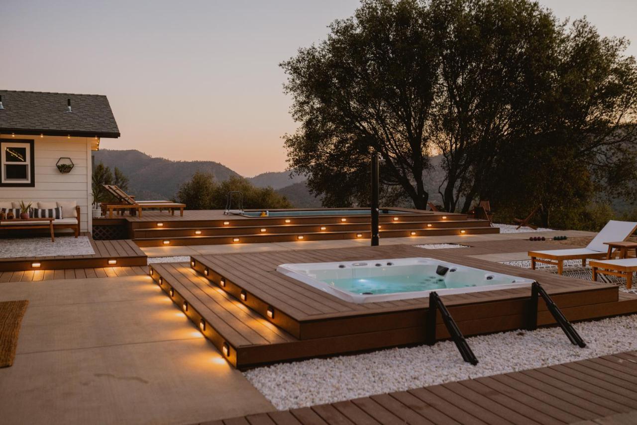 Boho Chic Oasis By Casa Oso With Pool, Spa And Views Ahwahnee Εξωτερικό φωτογραφία